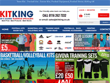 Tablet Screenshot of kitking.co.uk